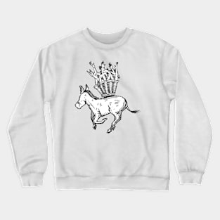 Inked Donkey Crewneck Sweatshirt